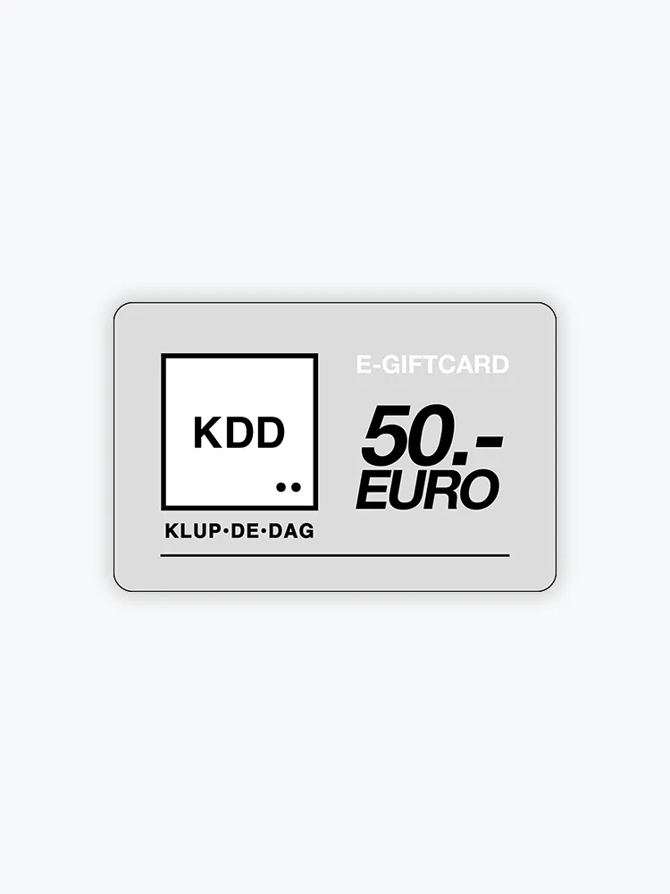 Klup De Dag KLUP DE DAG - Fysieke Giftcard 50 euro - Accessoires - Unisex Multi Goodies