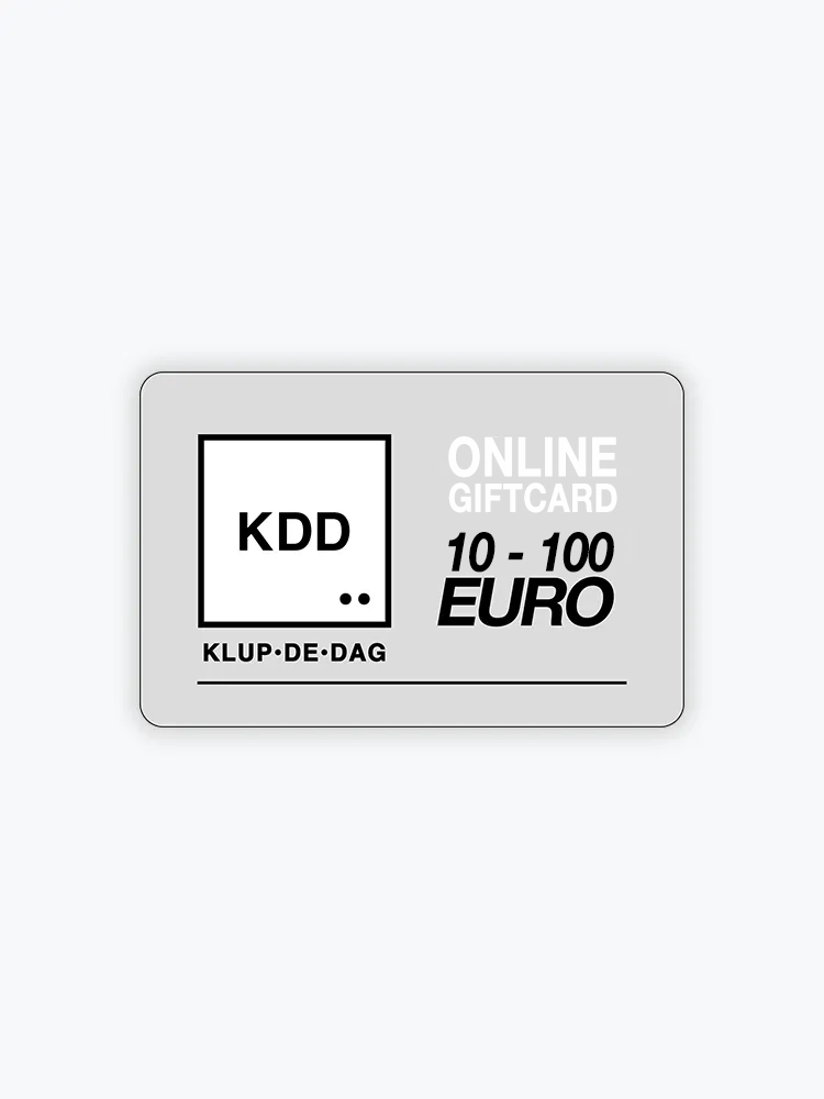 KLUP DE DAG - Online Giftcard - Goodies - Unisex Goodies