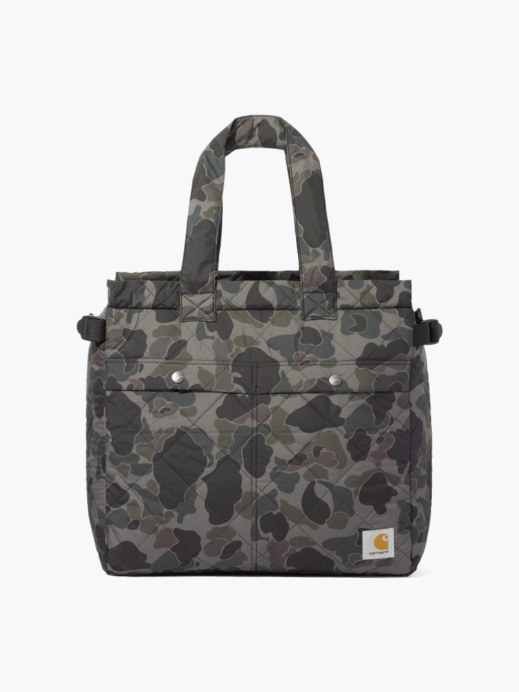 Carhartt WIP Carhartt WIP - Myton Travel Tote Camo Duck, Grey - Tassen - Unisex Multi Tassen
