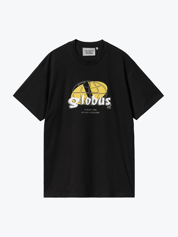 Carhartt WIP Carhartt WIP - Globus S/S T-Shirt Black - T-Shirts - Heren Zwart T-Shirts