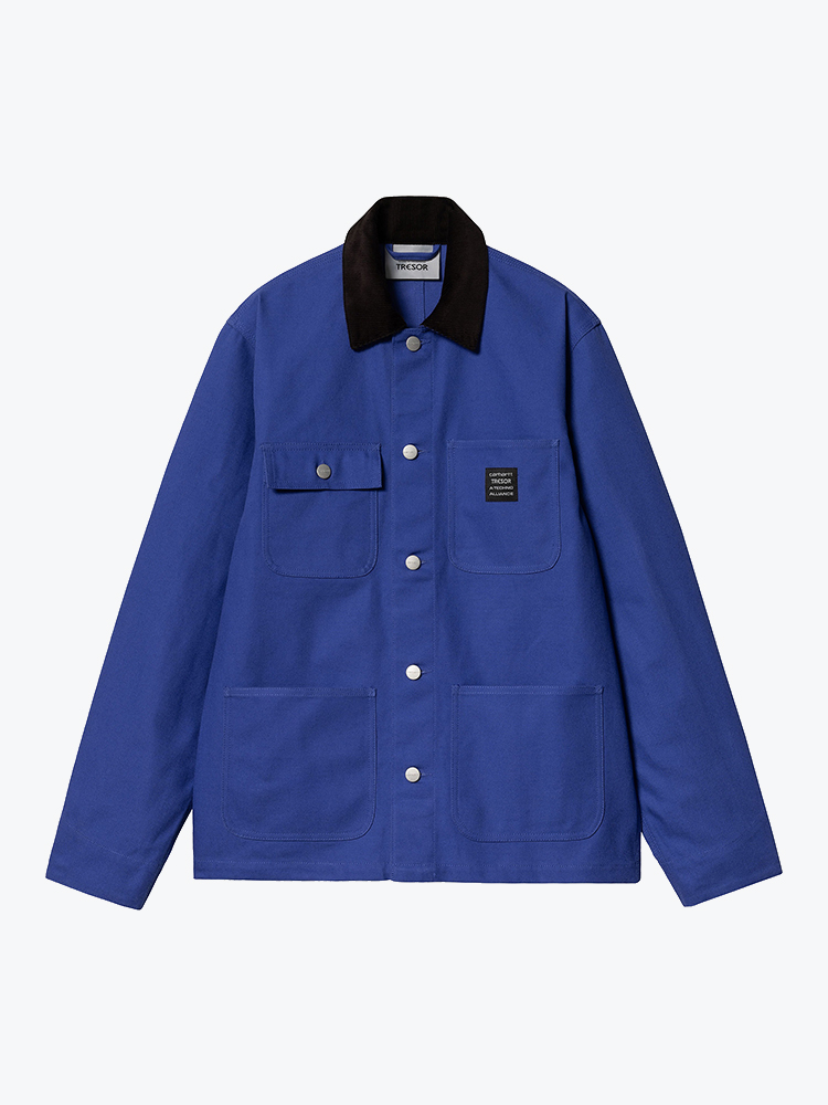 Carhartt WIP Carhartt WIP - Way Of The Light Michigan Coat Lazurite / Dark Grey Reflective - Jassen - Heren Blauw Jassen