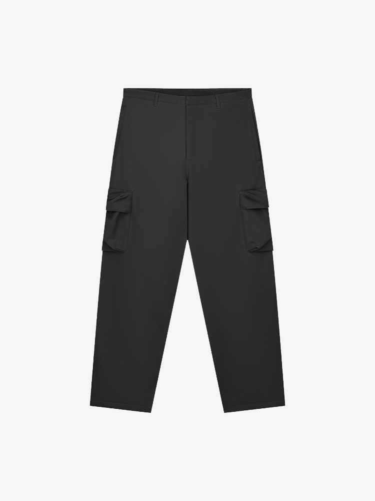 Arte Antwerp Arte Antwerp - 3D Pockets Nylon Pants Black - Broeken - Heren Zwart Broeken