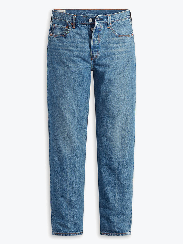 Levi's Levi's - 501® '90S Drew Me In Light Indigo - Worn In - Jeans - Dames Blauw Jeans