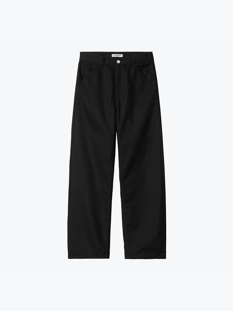 Carhartt WIP Carhartt WIP - W' Simple Pant Black - Broeken - Dames Zwart Broeken