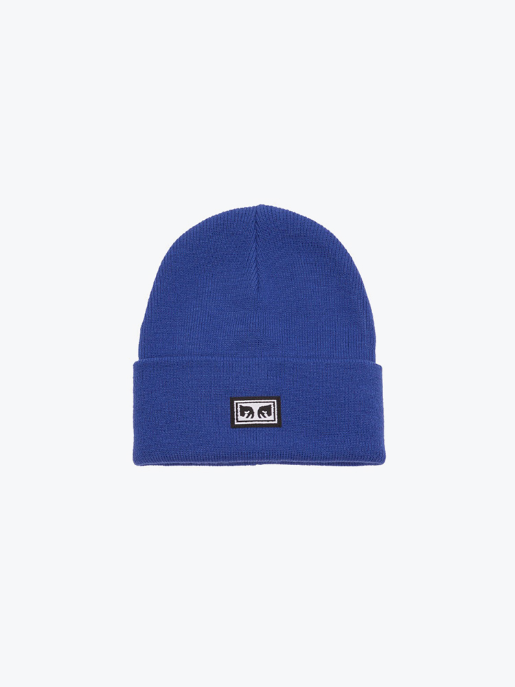 Obey Obey - Icon Eyes Beanie Olympian blue - Accessoires - Unisex Blauw Mutsen