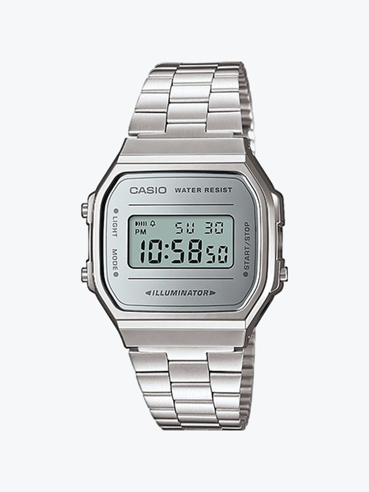 Casio Casio - A168WEM-7EF Zilver - Horloges - Unisex Zilver Horloges