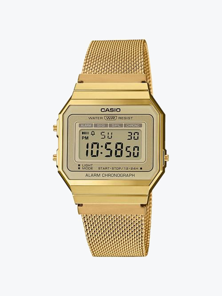 Casio Casio - A700WEMG-9AEF Mutli - Horloges - Unisex Goud Horloges