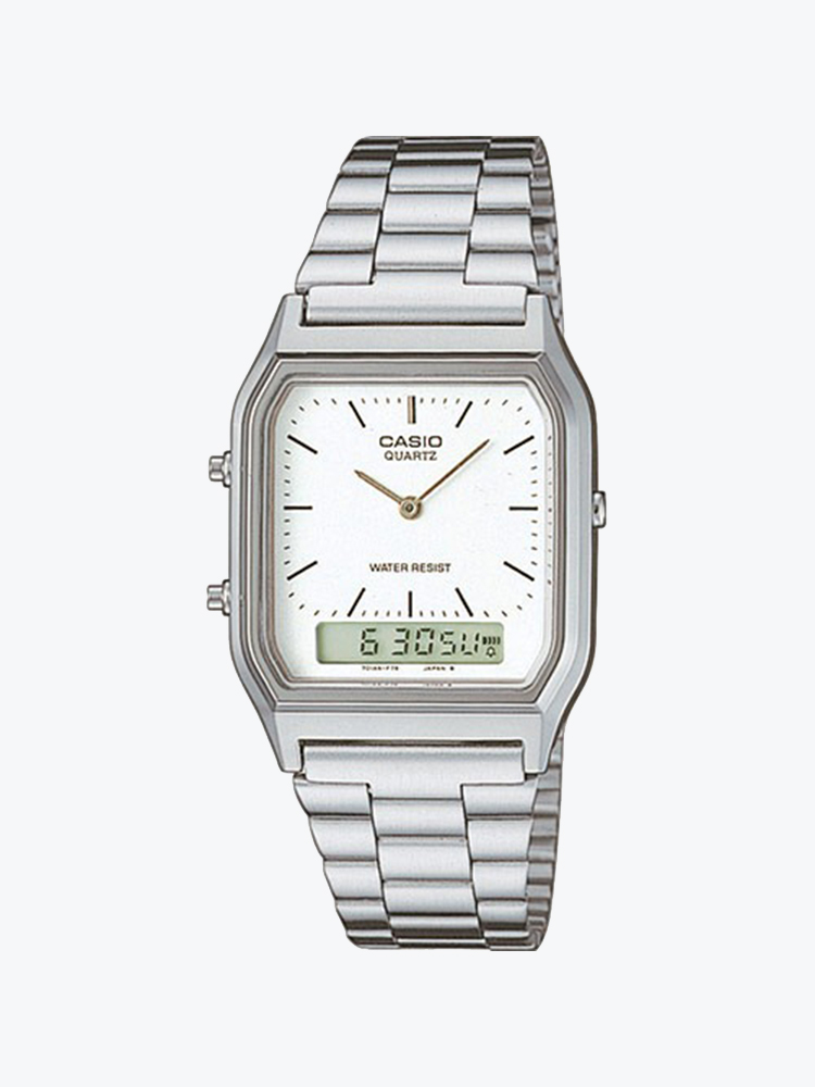 Casio Casio - AQ-230A-7DMQYES Zilver - Horloges - Unisex Zilver Horloges