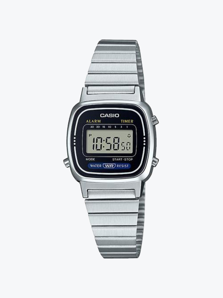 Casio Casio - LA670WEA-1EF Zilver - Horloges - Unisex Zilver Horloges
