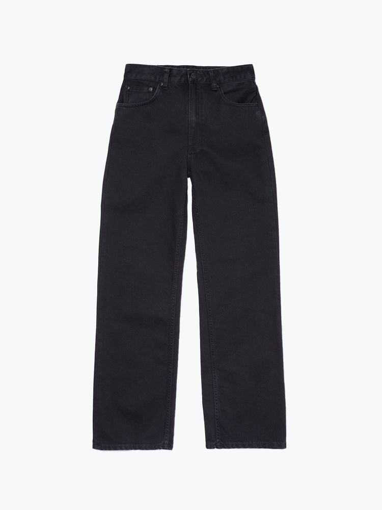 Nudie Jeans Nudie Jeans - Clean Eileen Smooth Black - Jeans - Dames Zwart Jeans