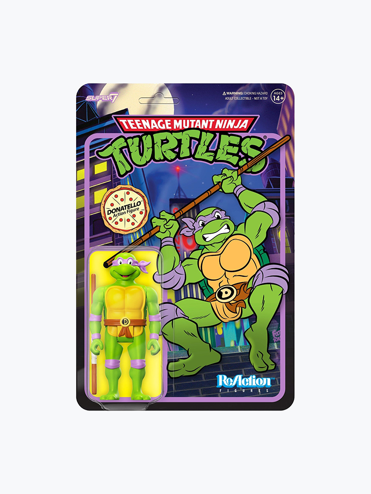 Super7 Super7 - Teenage Mutant Ninja Turtles Reaction Wave 7 - Donatello Toon Multi - Accessoires - Unisex Multi Goodies