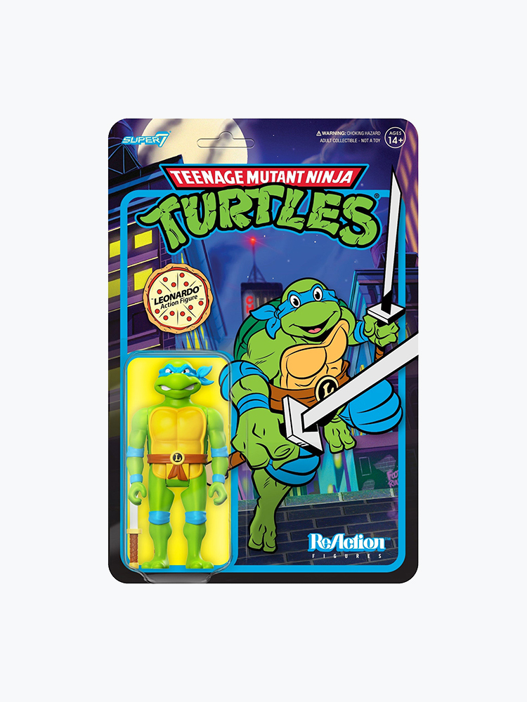 Super7 Super7 - Teenage Mutant Ninja Turtles Reaction Wave 7 - Leonardo Toon Multi - Accessoires - Unisex Multi Goodies