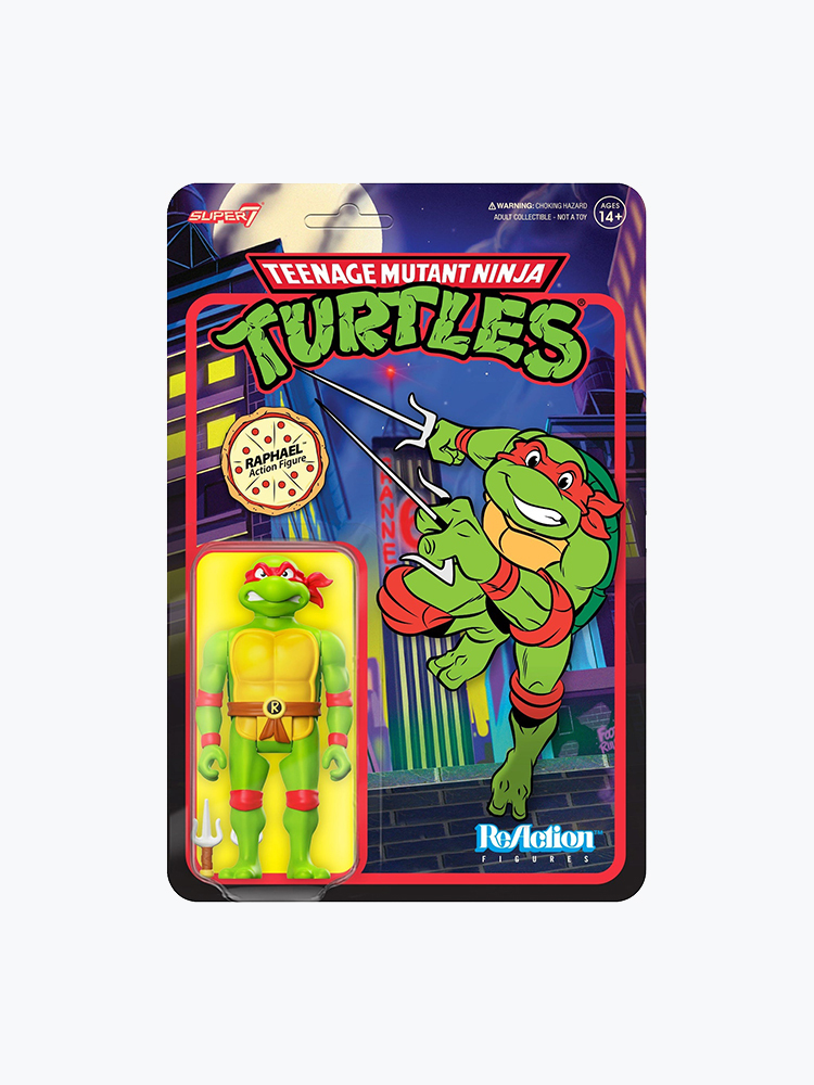 Super7 Super7 - Teenage Mutant Ninja Turtles Reaction Wave 7 - Raphael Toon Multi - Accessoires - Unisex Multi Goodies