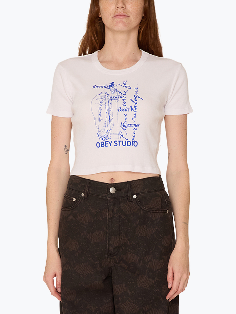 Obey Obey - Obey catalogue White - T-Shirts - Dames Wit T-Shirts