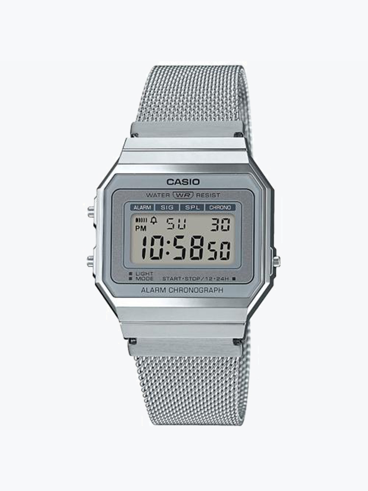 Casio Casio - A700WEM-7AEF Grijs - Accessoires - Unisex Grijs Horloges