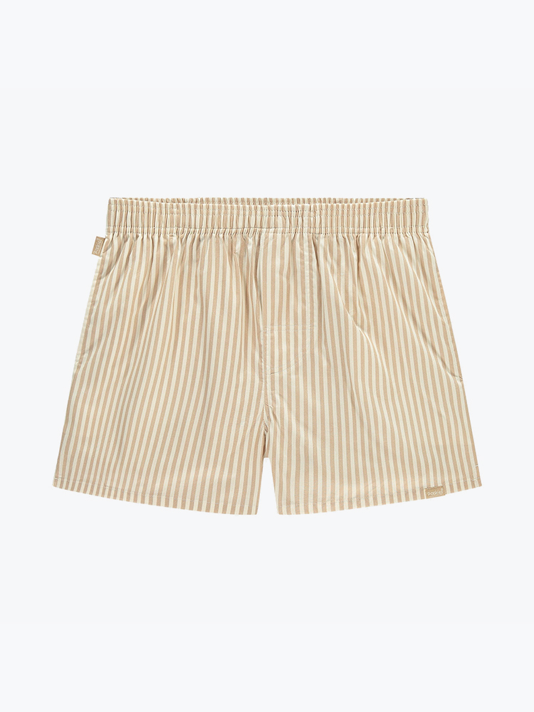Pockies Pockies - Sand Striped Beige - Accessoires - Unisex Beige Onderbroeken