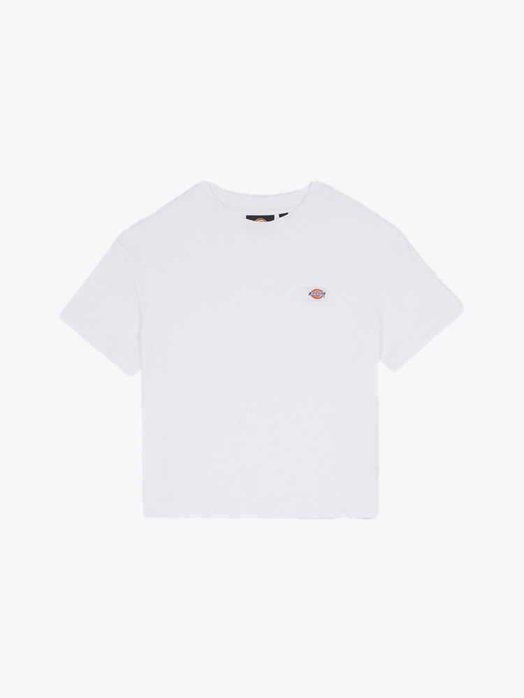 Dickies Dickies - Oakport Boxy Ss Tee X White - T-Shirts - Dames Wit T-shirts