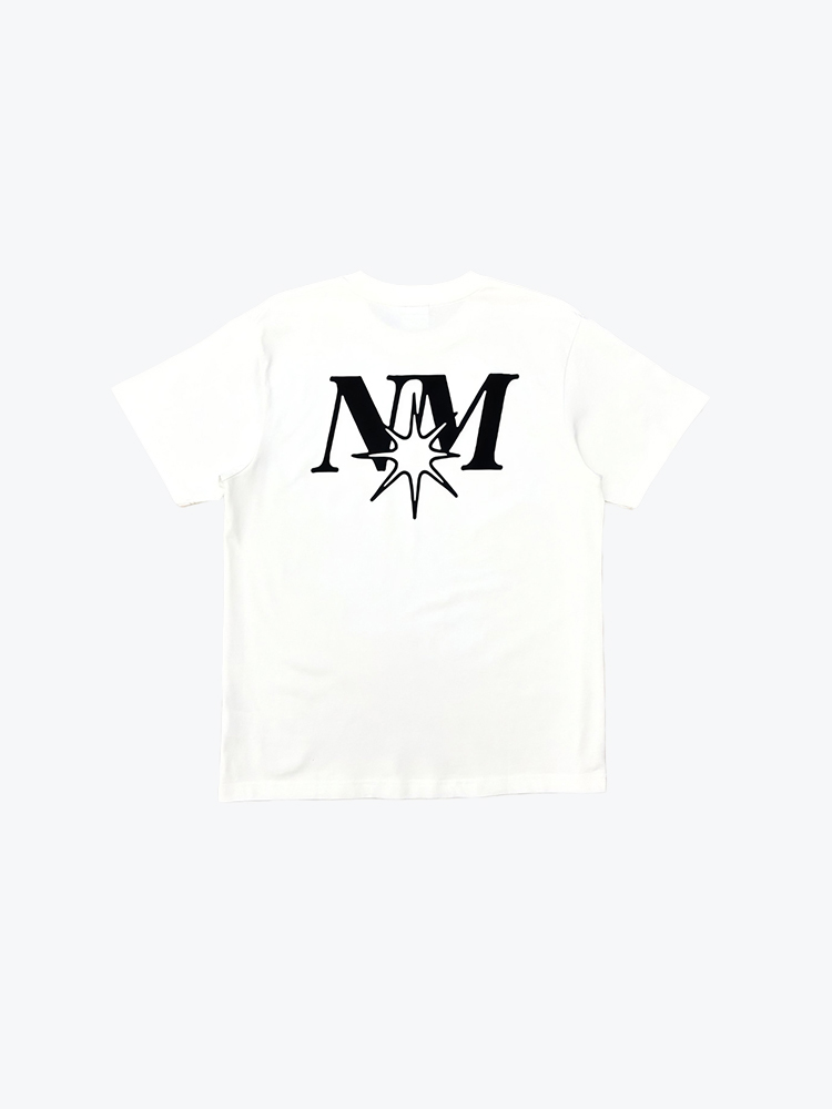 Nowadays Magazine Nowadays Magazine - NM Logo T-Shirt White - T-Shirts - Heren Wit T-Shirts