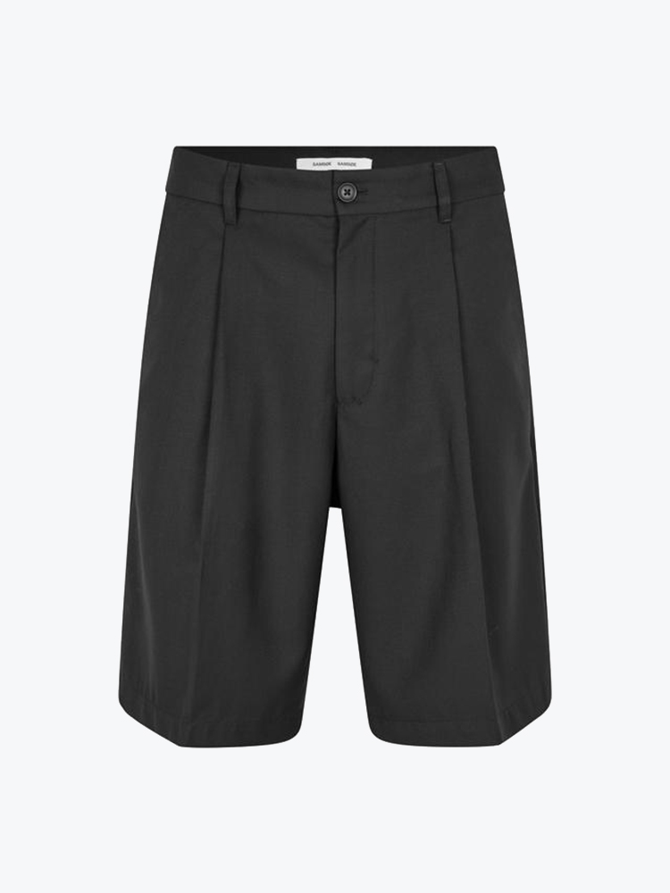 Samsoe Samsoe Samsoe Samsoe - Samandla Shorts 15350 Black - Shorts - Heren Zwart Shorts