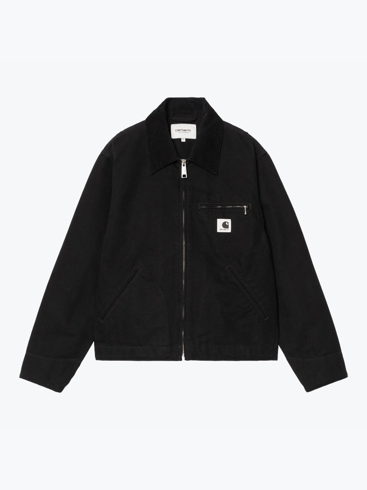 Carhartt WIP Carhartt WIP - W' OG Detroit Jacket Black / Black - Jassen - Dames Zwart Jassen