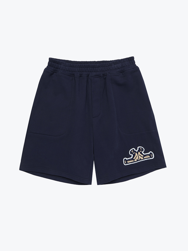 Freeter Freeter - Alumni Shorts Navy - Shorts - Heren Blauw Shorts