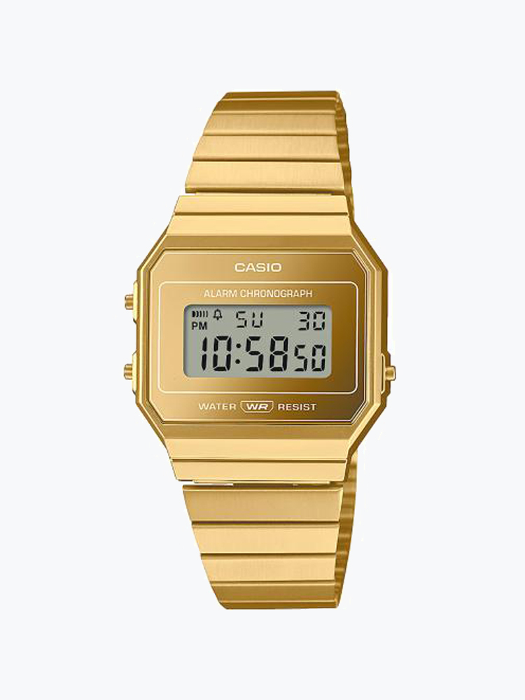 Casio Casio - A700WEVG-9AEF Goud - Accessoires - Unisex Goud Horloges