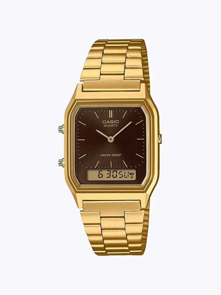 Casio Casio - AQ-230GA-5AMQYES Goud - Accessoires - Unisex Goud Horloges
