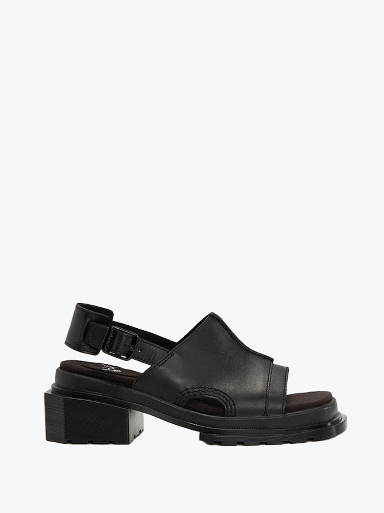 Dr Martens Dr Martens - Maybole - Open Toe  Black Wanama - Schoenen - Unisex Zwart Schoenen