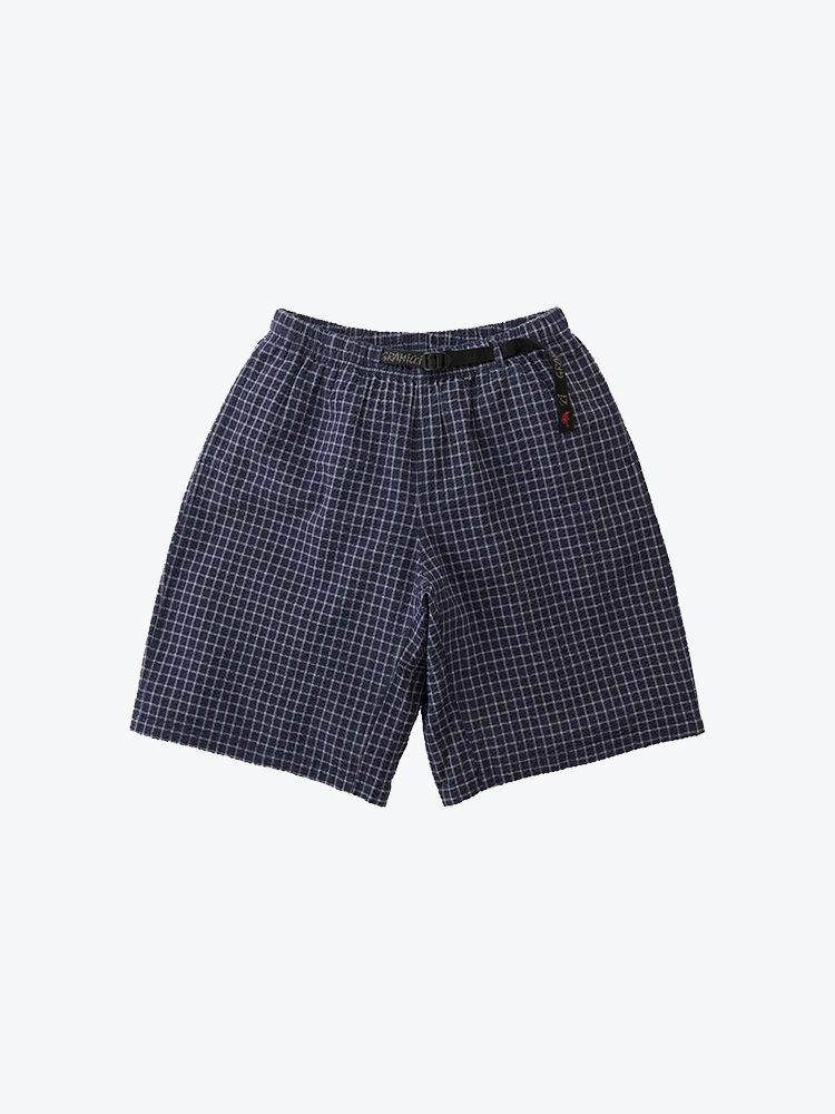 Gramicci Gramicci - O.G. Seersucker Lagoon Short Midnight - Shorts - Heren Blauw Shorts