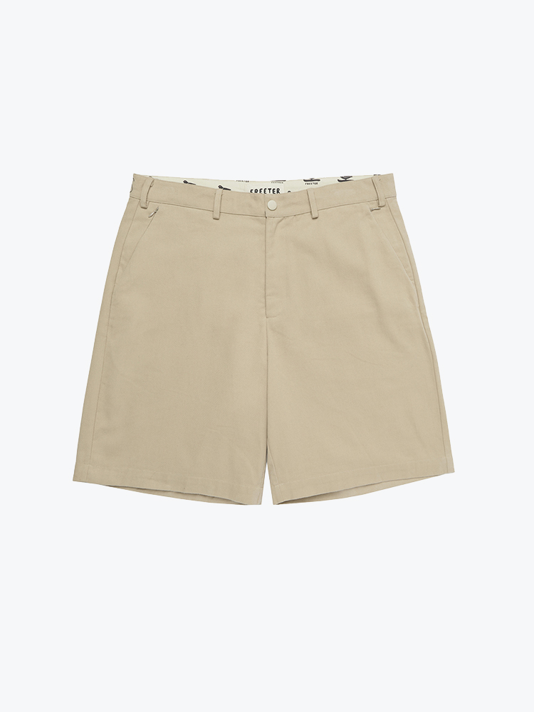 Freeter Freeter - Ooo Shorts Desert - Shorts - Heren Beige Shorts