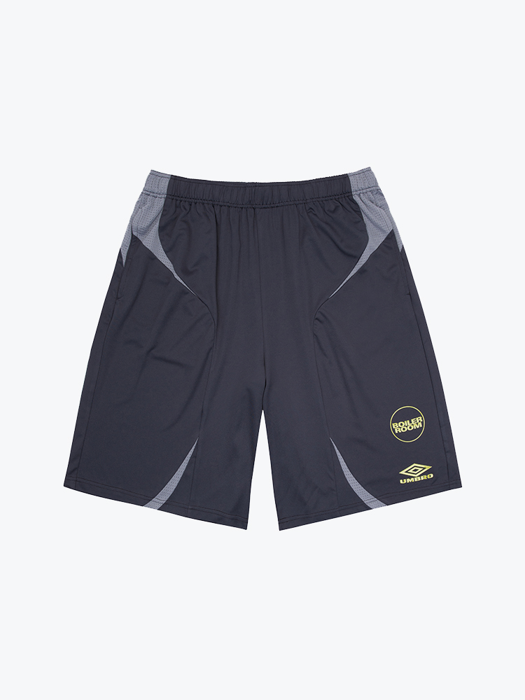 Boiler Room Boiler Room - Football Short Black - Shorts - Heren Zwart Shorts