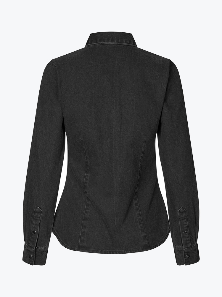 Modström Modstrom - Minnimd shirt Vintage Grey - Blouses - Dames Grijs Blouses