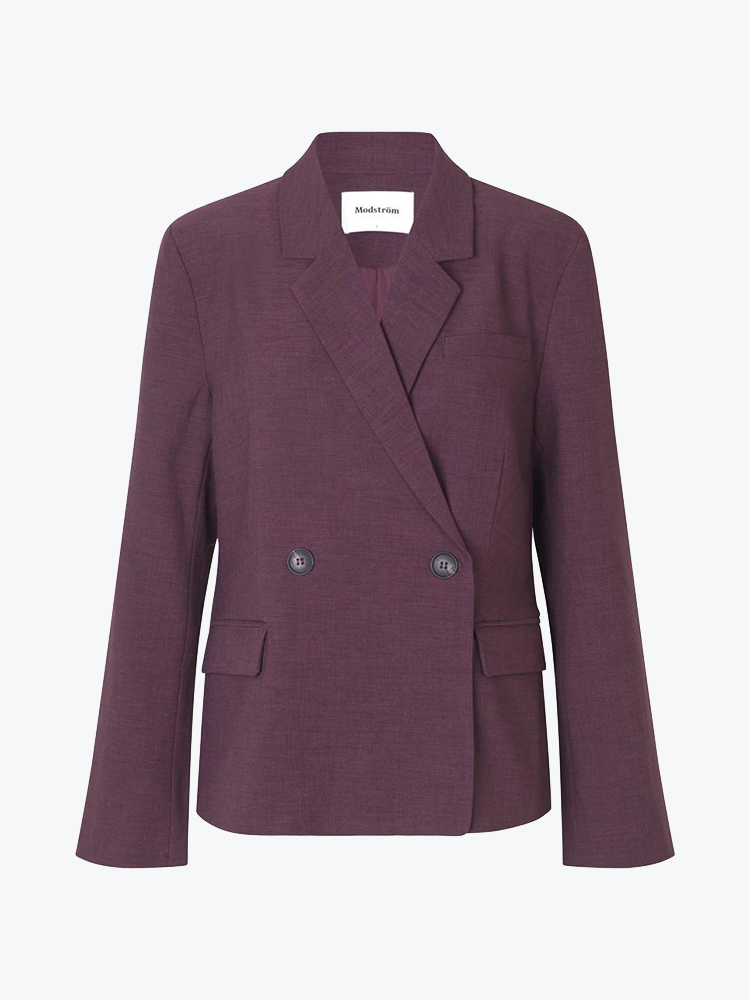 Modström Modstrom - Ripleymd blazer Winter Bloom - Jassen - Dames Paars Jassen