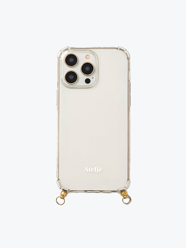 Atelje Atelje - iPhone 15 Case Transparant - Phone Accessoires - Dames Transparant Phone