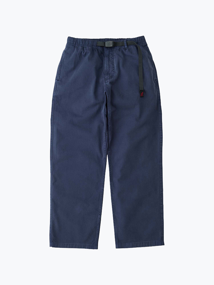 Gramicci Gramicci - Gramicci Pant Straight Fit Navy Pigment - Broeken - Heren Blauw Broeken