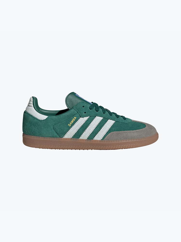 Adidas Adidas - Samba OG Cgreen/Ftwwht/Gum4 Cgreen/Ftwwht/Gum4 - Schoenen - Heren Multi Schoenen