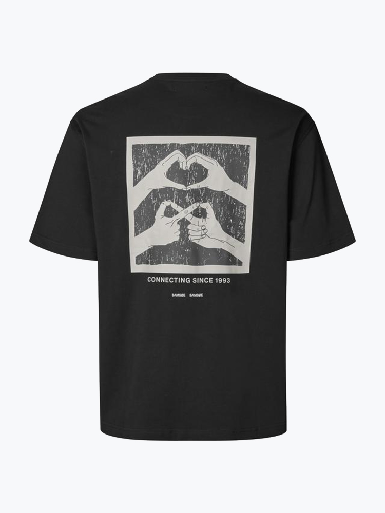 Samsoe Samsoe Samsoe Samsoe - Saflorian T-Shirt 11725 To Connect - Truien - Heren Multi Truien