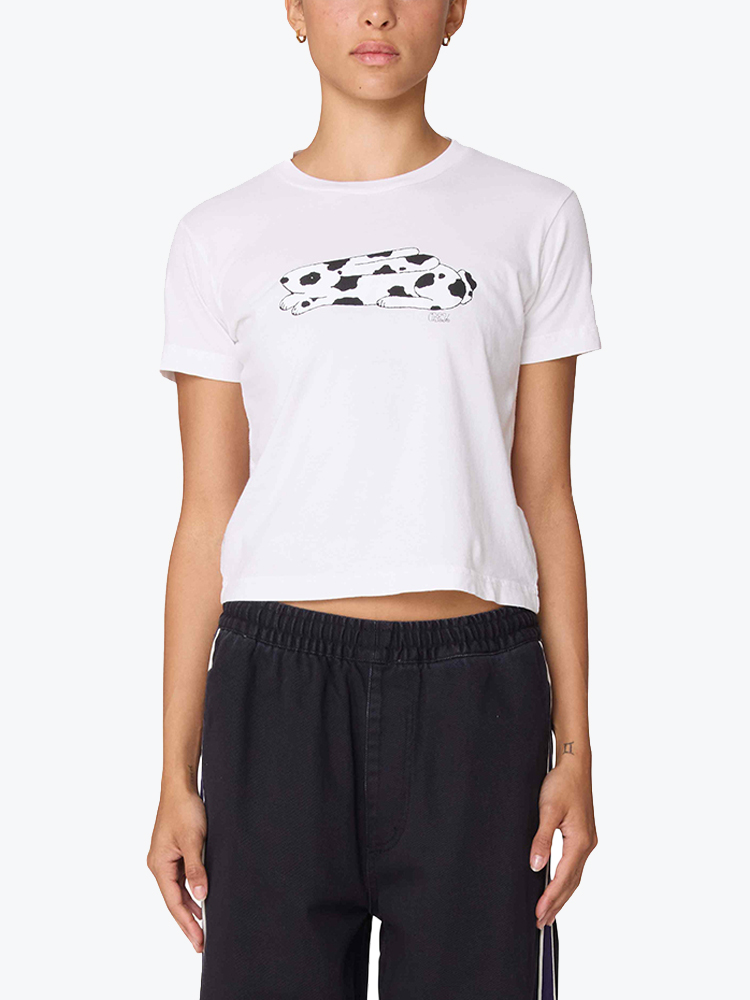 Obey Obey - English spot bunny White - T-Shirts - Dames Wit T-Shirts
