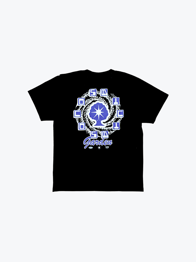 Nowadays Magazine Nowadays Magazine - Swirl Tee Black - T-Shirts - Heren Zwart T-Shirts