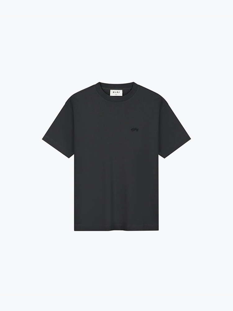 OLAF Olaf - Signature Tee Black - T-Shirts - Heren Zwart T-Shirts