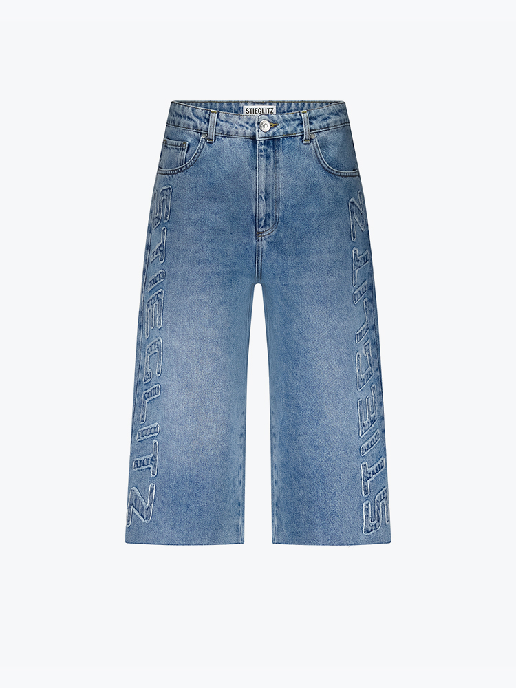 Stieglitz Stieglitz - Mioses Short Blue - Shorts - Dames Blauw Shorts