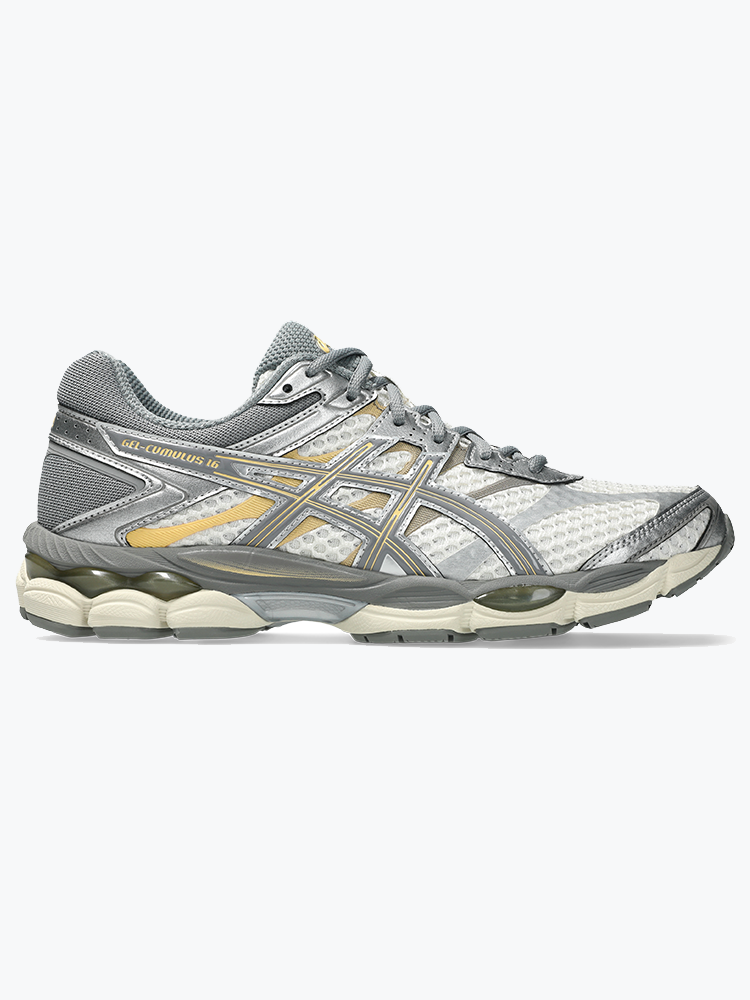 Asics Asics - Gel-Cumulus 16 Cream / Clay Grey - Schoenen - Unisex Beige Schoenen