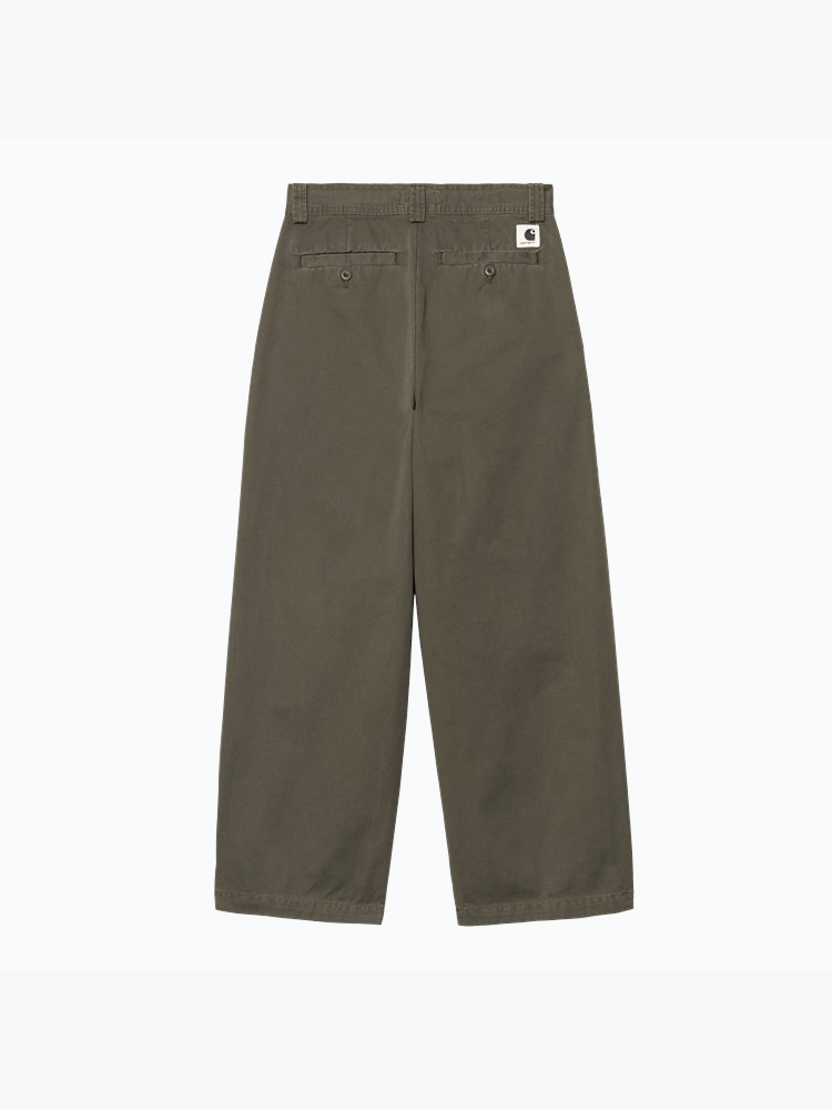 Carhartt WIP Carhartt WIP - W' Novi Pant Groen - Broeken - Dames Groen Broeken