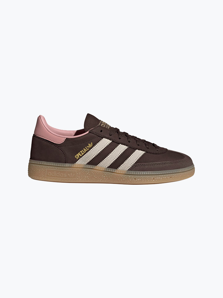Adidas Adidas - Handball Spezial W  Dbrown/Alumin/Wonmau Brown - Schoenen - Unisex Bruin Schoenen