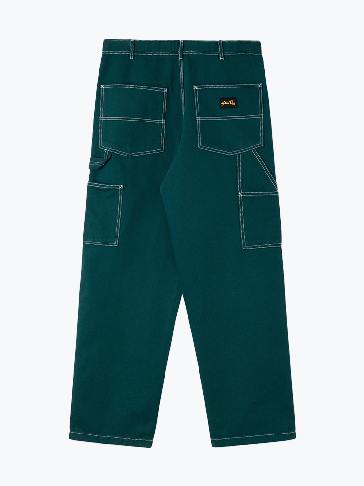 Stan Ray Stan Ray - Og Painter Pant Botanical Green Bedford - Broeken - Heren Groen Broeken