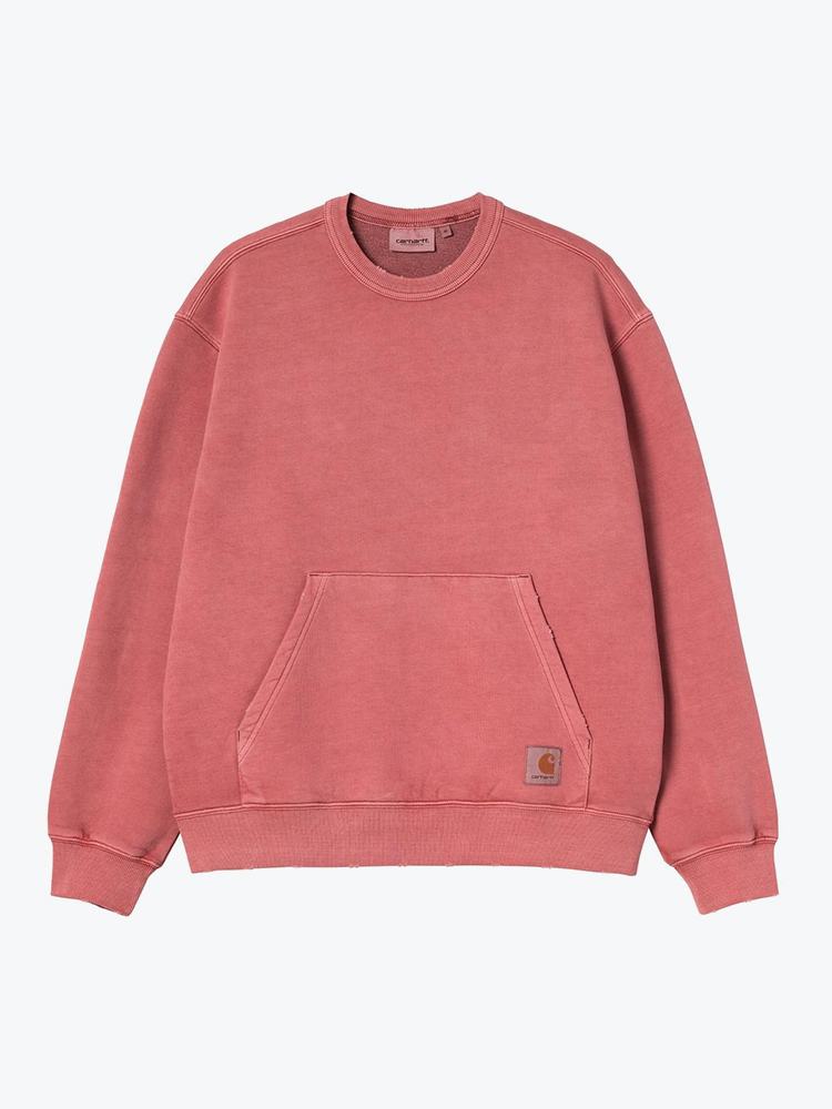 Carhartt WIP Carhartt WIP - Torion Sweat Marsala - Truien - Heren Rood Truien