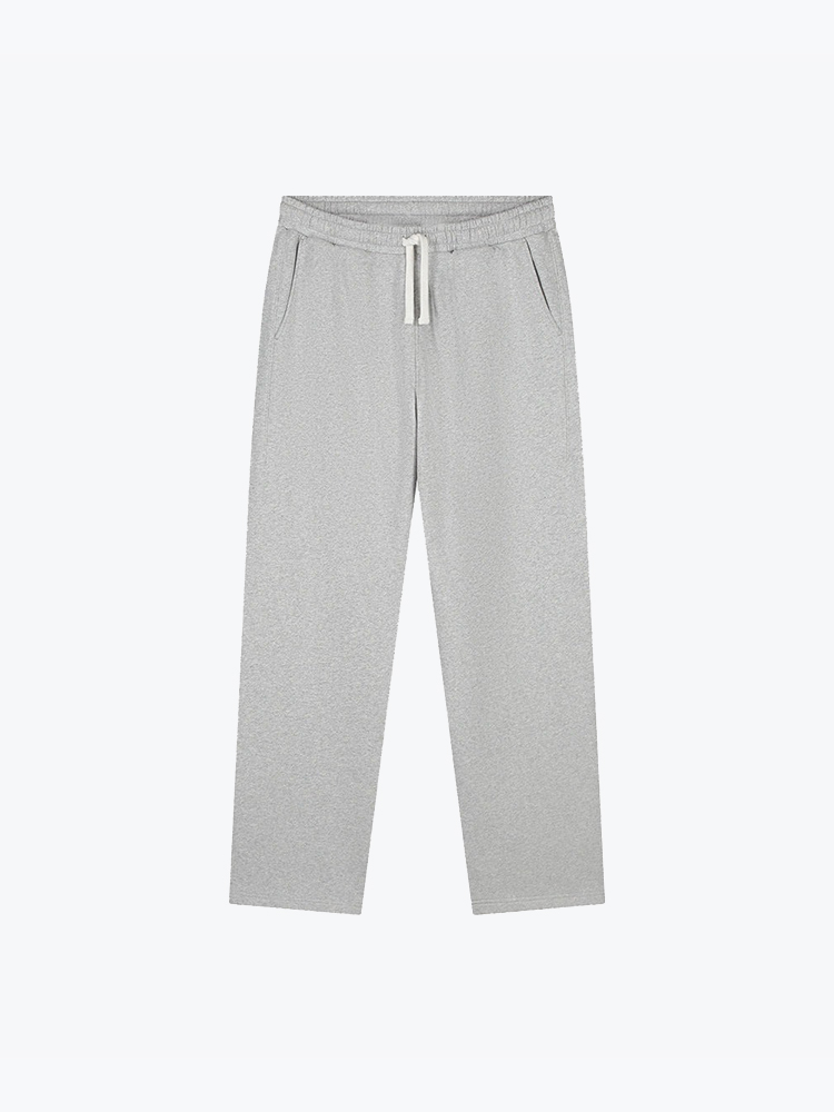 OLAF Olaf - Signature Straight Leg Sweat Pant Htr Grey - Broeken - Heren Grijs Broeken