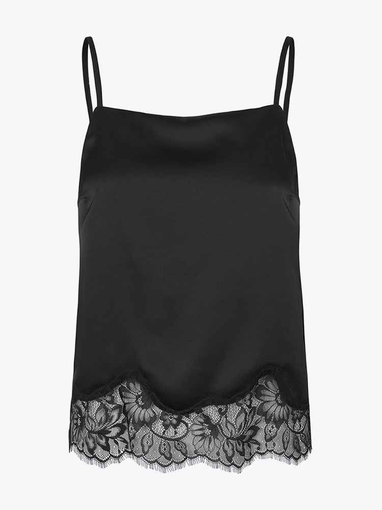 Modström Modstrom - Vuemd Top Black - T-Shirts - Dames Zwart T-shirts