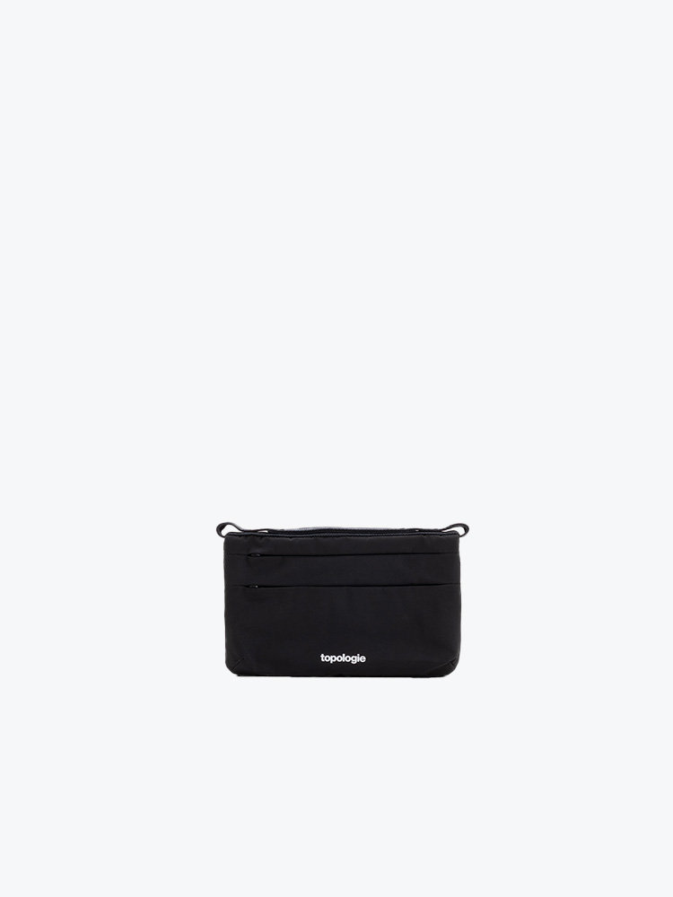Topologie Topologie - Phone Sacoche 90 Black Tech Sateen Black - Tassen - Unisex Zwart Tassen