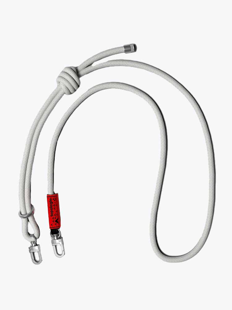 Topologie Topologie - 8.0mm Rope Strap Flash White Flash White - Goodies - Unisex Wit Goodies